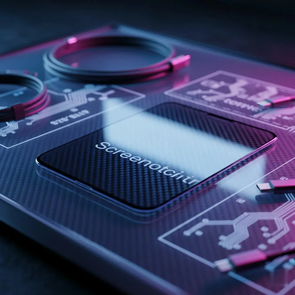 iPad with a paper screen protector and Apple Pencil